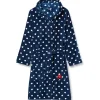 Playshoes Fleece-Bademantel Fußball, 158/164