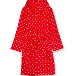 Playshoes Fleece-Bademantel Punkte, 158/164