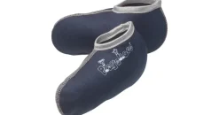 Playshoes Stiefelsocke Gummistiefel Blau/Grau 26/27