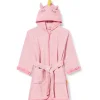 Playshoes Unisex Kinder Frottee-bademantel Morgenmantel, Einhorn,