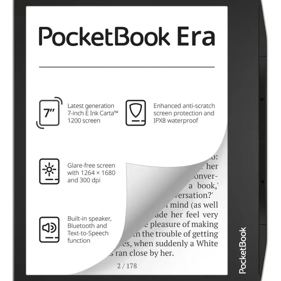 PocketBook Era Stardust Silver 2022 16 GB ohne Werbung
