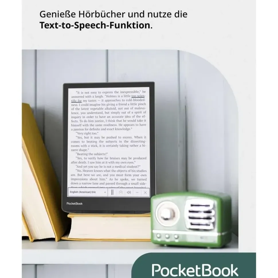PocketBook InkPad 4 32 GB Stardust Silver (DACH-Version)