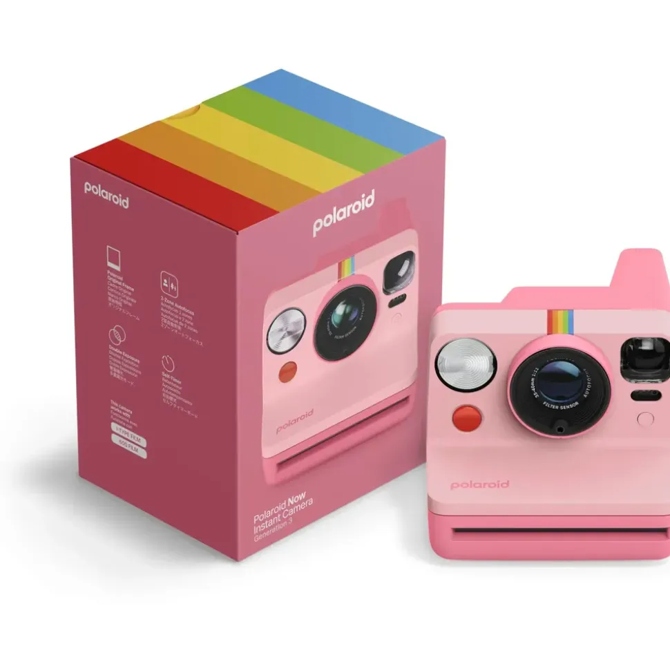 Polaroid Now Generation 3 Rosa