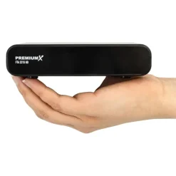 Premium X PremiumX HD 221S FTA Digital SAT Receiver DVB-S2 HDMI SCART USB 12V FullHD – Schwarz