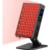 priisf Hottoerak Rotlichtlampe Panel, 660Nm & 850Nm Infrarotlampe, 40Leds Rotlicht mit