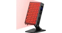 priisf Hottoerak Rotlichtlampe Panel, 660Nm & 850Nm Infrarotlampe, 40Leds Rotlicht mit