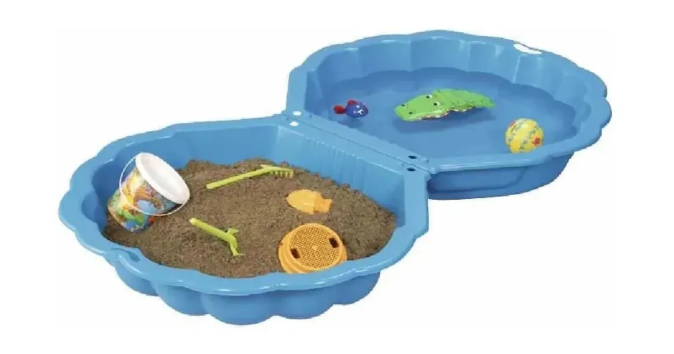 PROGARDEN Sand- und Bademuschel Sandy 2 blau (680920)