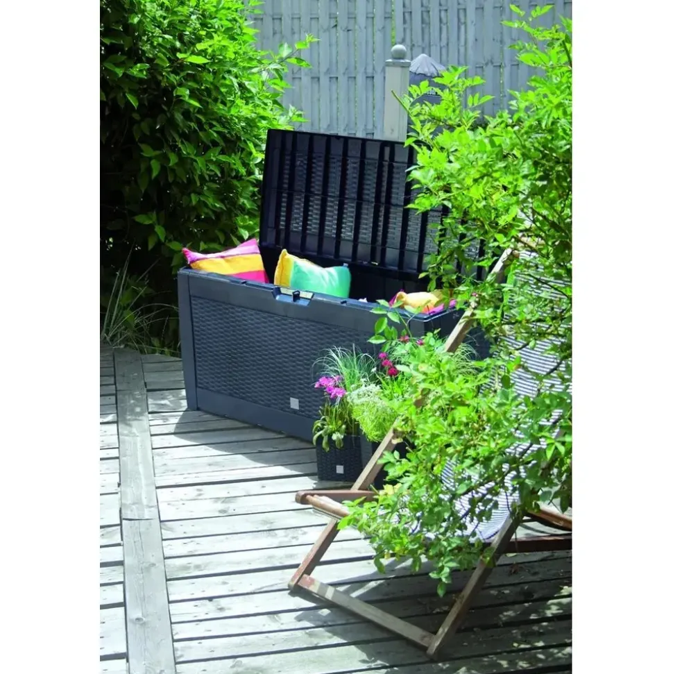 Prosperplast Aufbewahrungsbox Rato 119 x 48 x 60 cm 6-tlg. anthrazit
