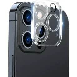 PROTECTORKING 4x Kamera 9H Panzerhartglas für iPhone 15 Pro 3D KLAR ECHTES TEMPERED Panzerglas Kameraglas Kamerhartglas Kameraschutzglas