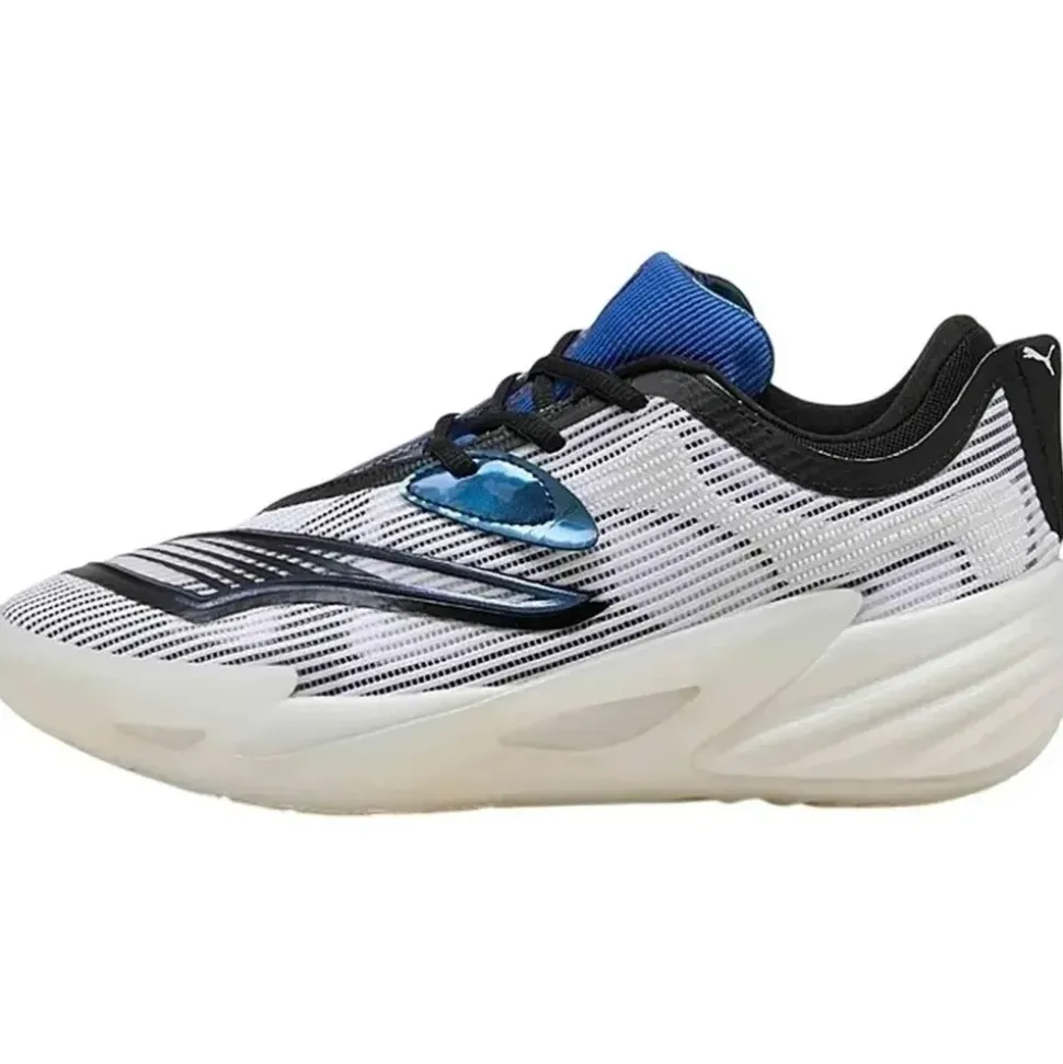 Puma All-Pro NITRO 2 Shammgod Basketballschuhe, weiß, Größe 44 1⁄2 -