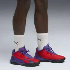 Puma Dagger 2 Basketballschuhe 46, rot EU 46 - Rot
