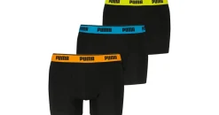 Puma Everyday Basic Boxershorts schwarz M 3er Pack