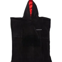 QUIKSILVER Hoody Towel Bademantel Schwarz One Size