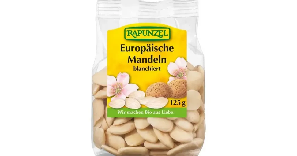 RAPUNZEL Mandeln blanchiert, Europa bio