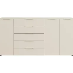 Rauch Kombikommode Flipp 200 x 100 x 42 cm Beige