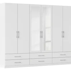 Rauch Wäscheschrank HERSBRUCK 271 x 210 x 54 cm Weiß