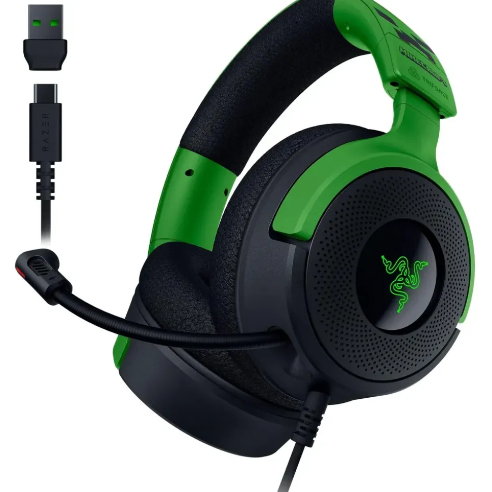 Razer Kraken V4 X Minecraft Edition