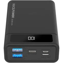 Realpower PB-20k PD 20000 mAh Schwarz