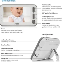 Reer BabyCam L Video-Babyphone