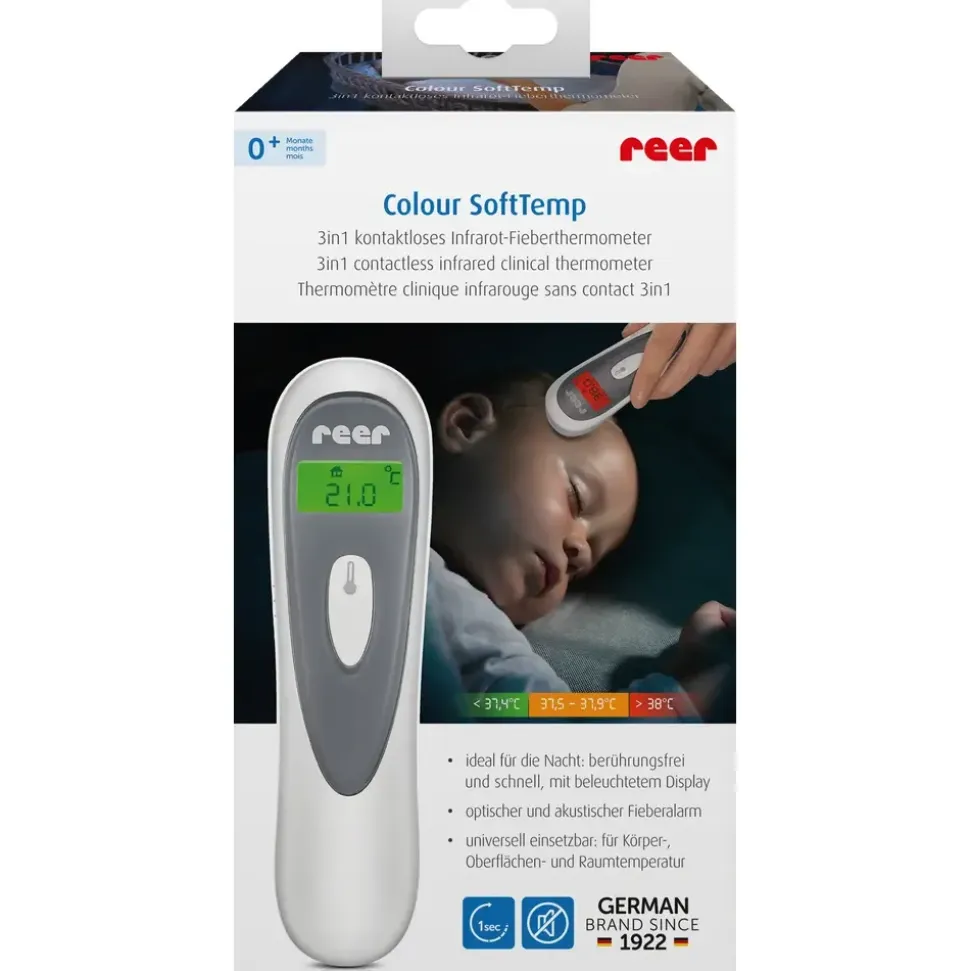 Reer Colour SoftTemp 3in1 Infrarot-Thermometer