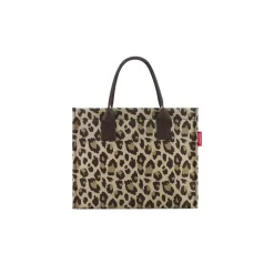 Reisenthel Daily Shopper Einkaufstasche Polyester Leo Macchiato/Braun