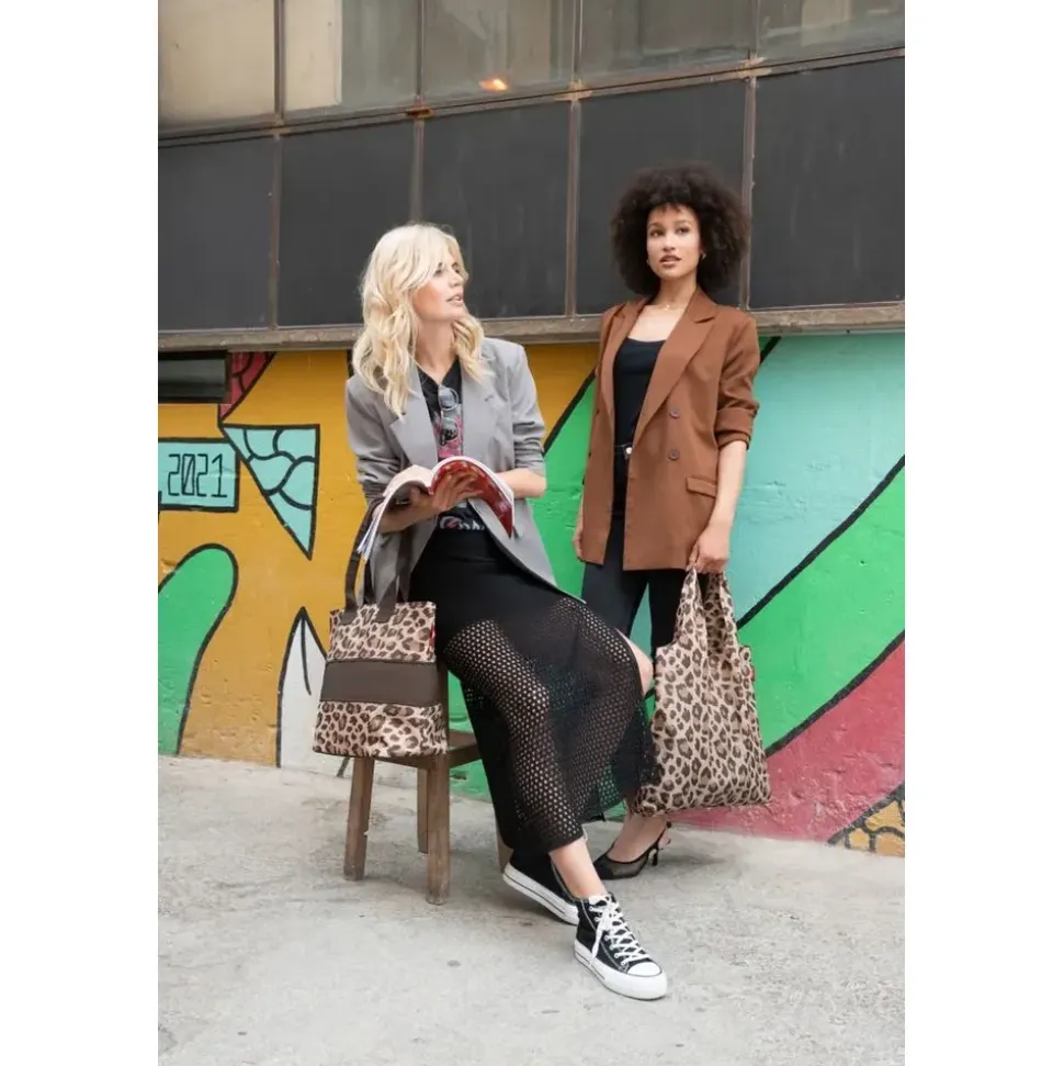 Reisenthel Shopper e1 leo macchiato