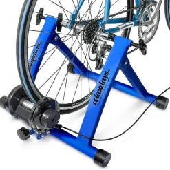 Relaxdays Rollentrainer blau