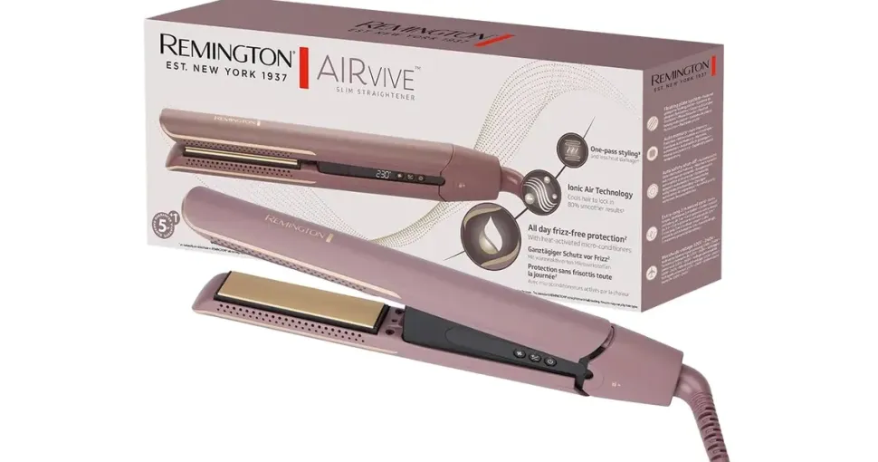 Remington AIRvive Slim Haarglätter rosa