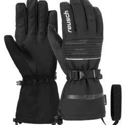 Reusch Isidro GTX Skihandschuhe Schwarz/Weiß 9,5