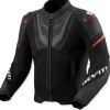 RevIt! Mantis 3 H2O Textiljacke Schwarz-Rot M