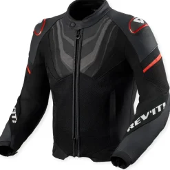 RevIt! Mantis 3 H2O Textiljacke Schwarz-Rot M