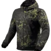RevIt! Saros WB Camo Textiljacke Schwarz/Grün 2XL
