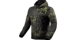 RevIt! Saros WB Camo Textiljacke Schwarz/Grün 2XL