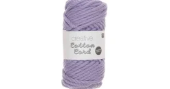 Rico Design Makrameegarn Creative Cotton Cord Lila 25 m
