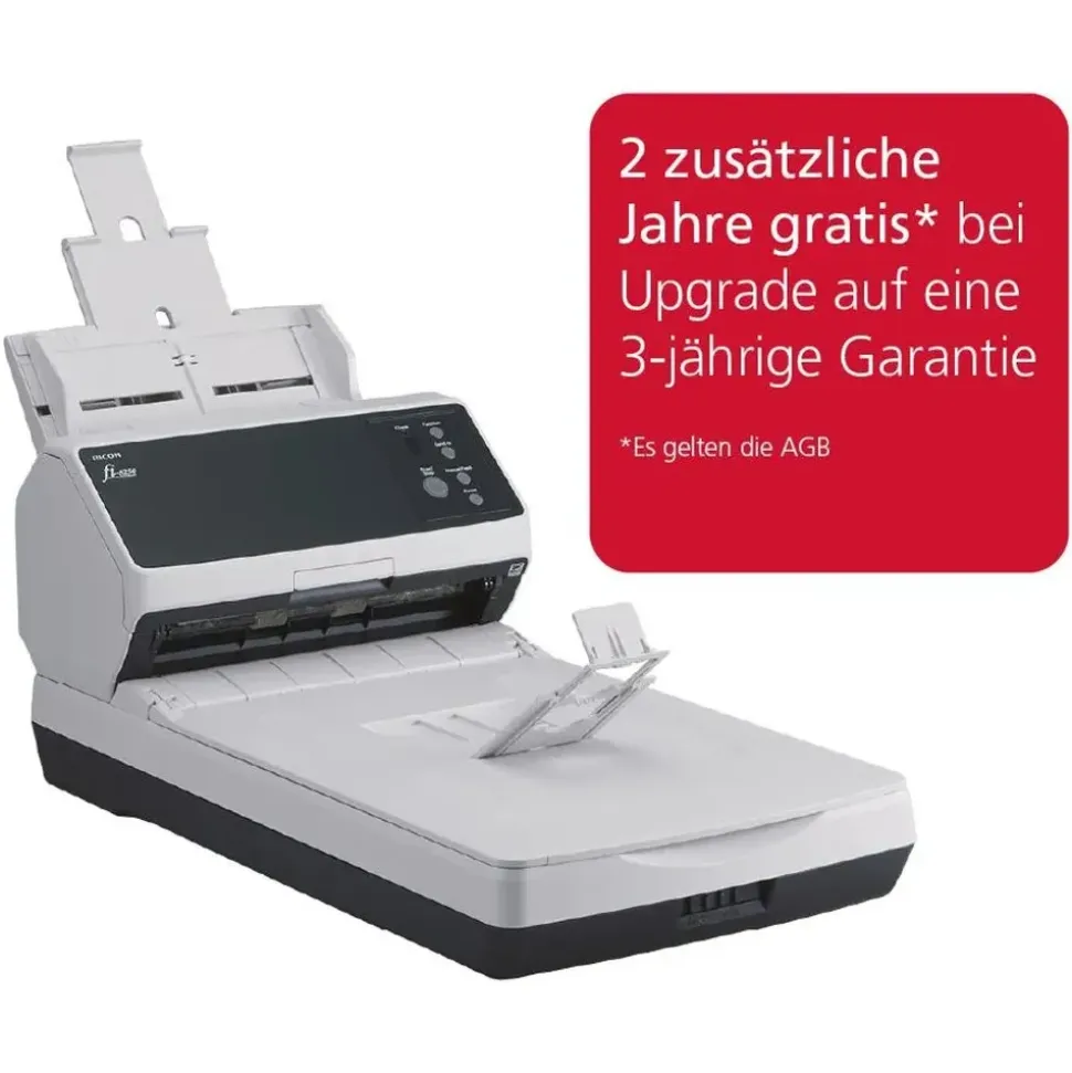 Ricoh fi-8250 Dokumentenscanner A4 Flachbett Duplex ADF USB LAN