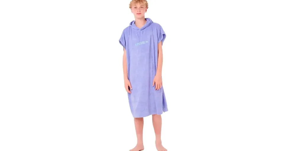 Rip Curl Brand Poncho - Bright Blue - L