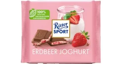 Ritter Sport Ritter-Sport Tafelschokolade Erdbeer-Joghurt, 100g