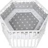 roba Cosiplay 100 x 100 cm Bio-Buche weiß Bodenfarbe Little Stars (202300WEV190)