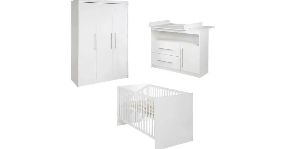 roba Kinderzimmer Maren breit 3-tlg. weiß
