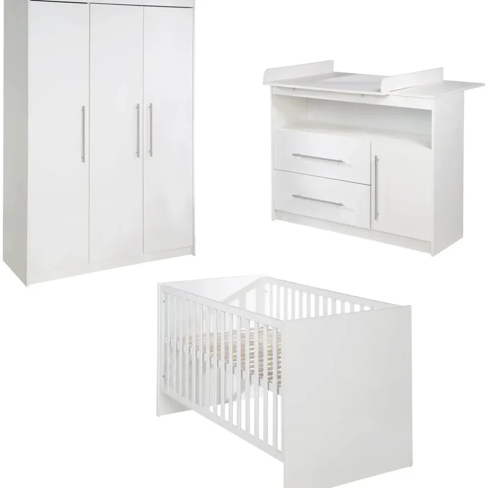 roba Kinderzimmer Maren breit 3-tlg. weiß
