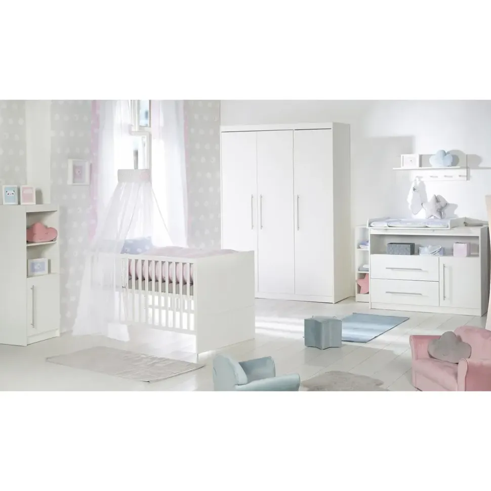 roba Kinderzimmer Maren breit 3-tlg. weiß