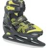 ROCES Jokey Ice 3.0 Boy black/lime 38-41