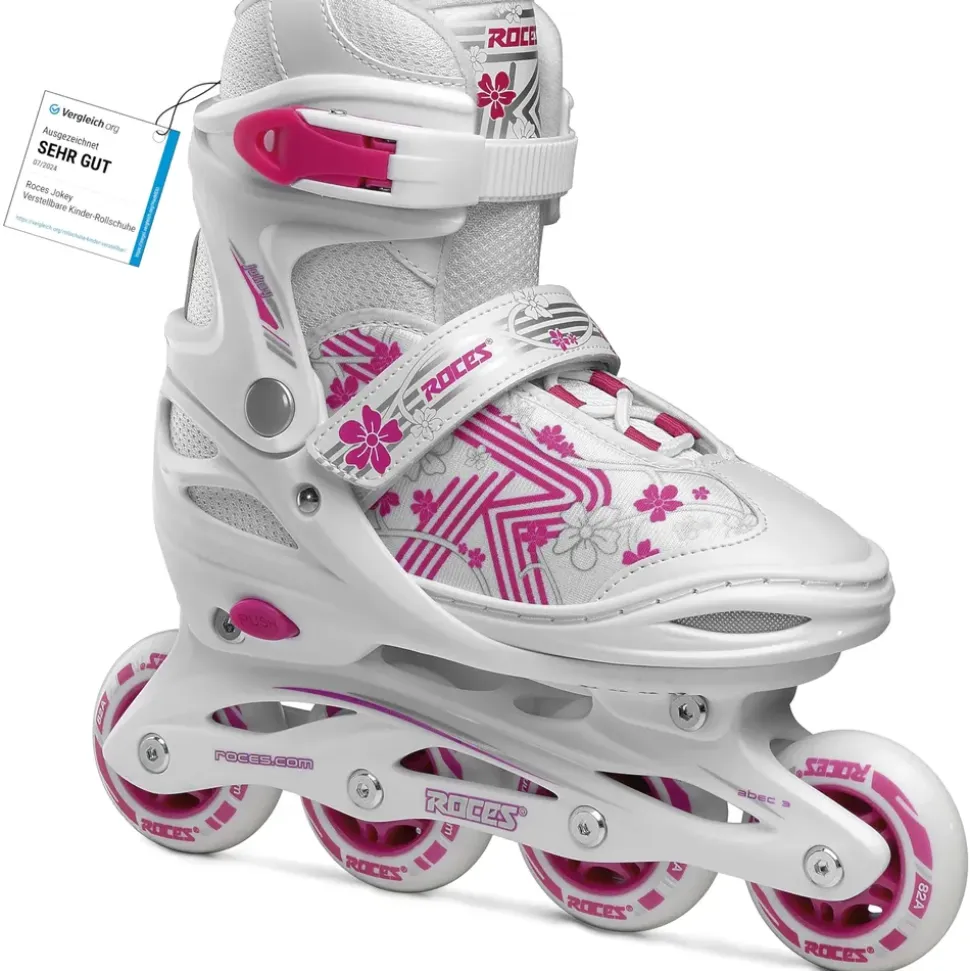 ROCES Jokey 3.0 Weiß/Pink 34-37
