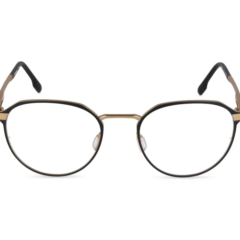 Rodenstock Rounded Brille - Black, Gold - 140/51 mm