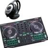 Roland DJ-202 USB-DJ-Controller mit Kopfhörer,