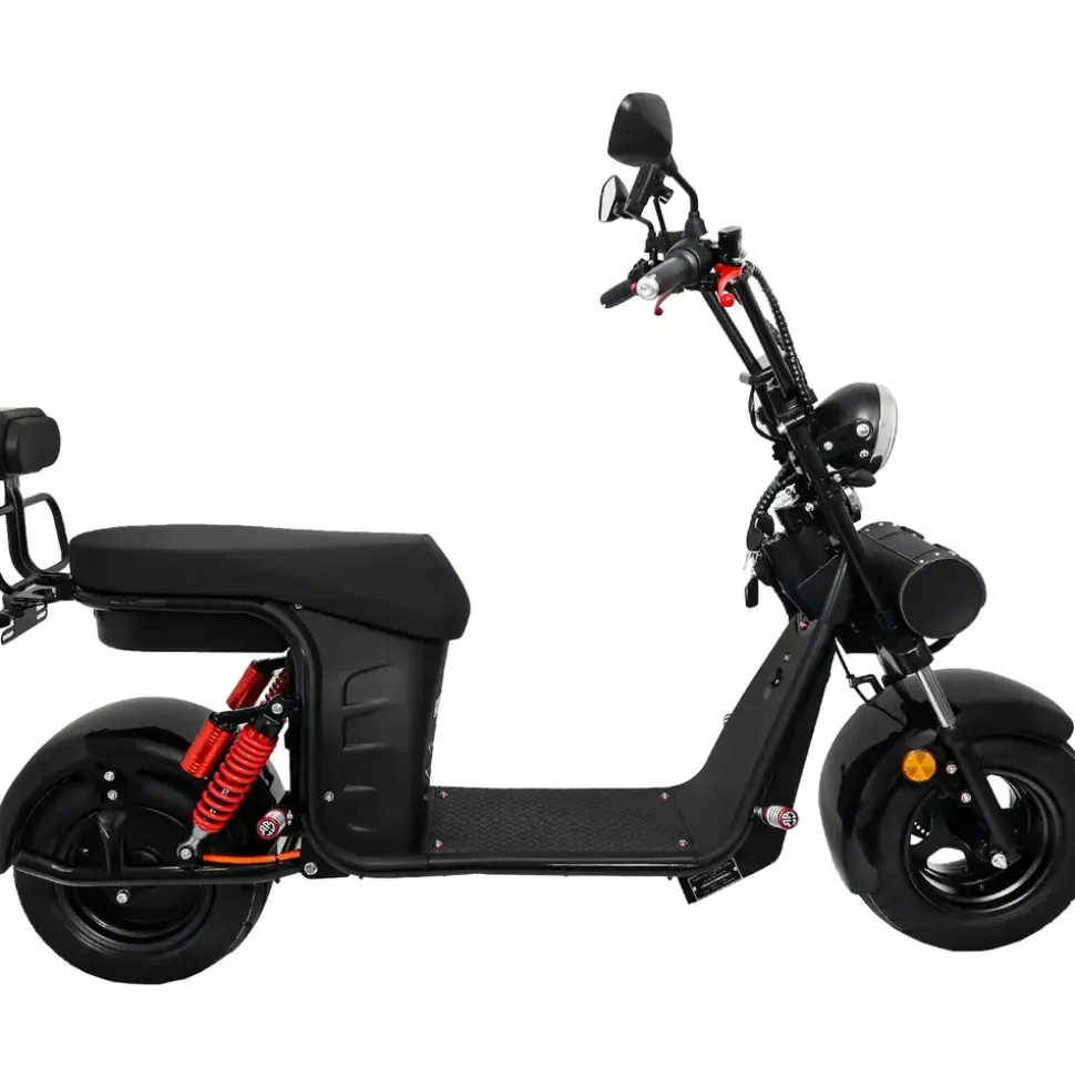 Rolektro E-Chopper 3000 Watt 45 km/h Schwarz