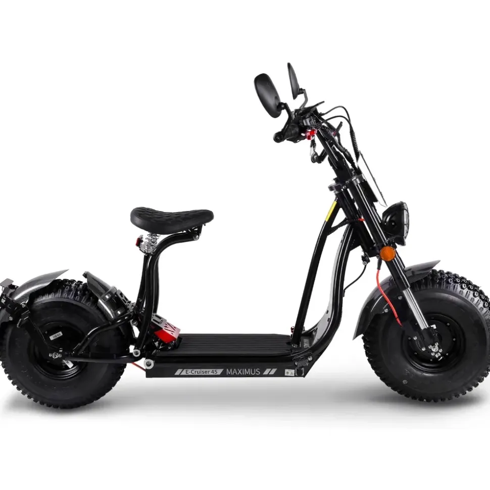 Rolektro E-Cruiser 2 PS 45 km/h Schwarz