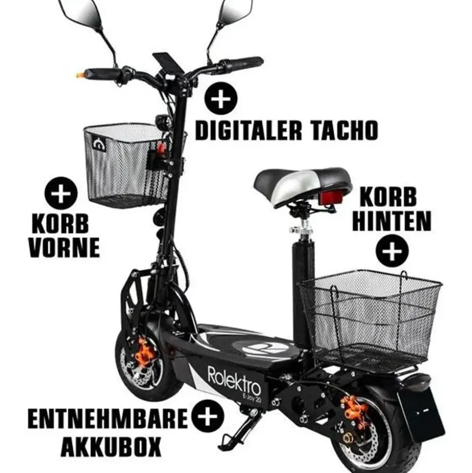 Rolektro E-Joy 20 Lithium schwarz