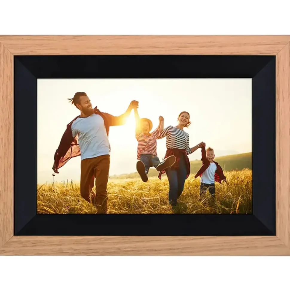 Rollei Smart Frame WiFi 105 Wooden braun