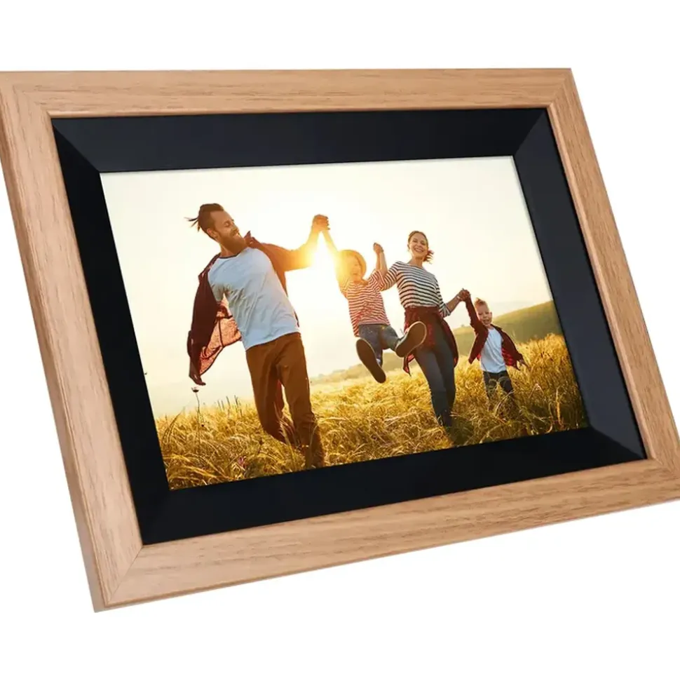 Rollei Smart Frame WiFi 105 Wooden braun